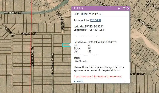 4 Lots At Yuscaran Rd Ne, Rio Rancho, NM 87144 - #3