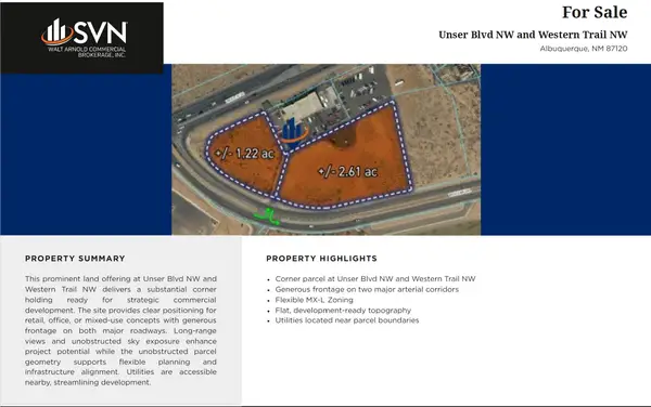 Nec Unser & Western Trail Nw, Albuquerque, NM 87120