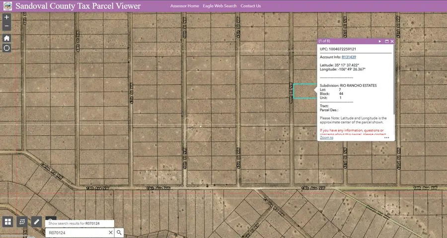 2 Lots 44th (u:1 B:44 L:2 & 7) Street Nw, Rio Rancho, NM 87144 - #2