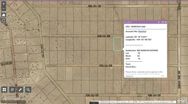 Sub Rio Rancho Estates Lot 10, Rio Rancho, NM 87144