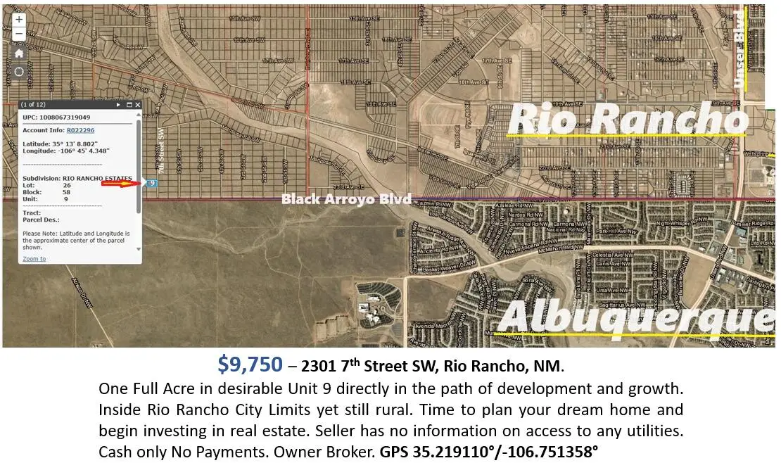 2301 7th Street Sw, Rio Rancho, NM 87124 - #1