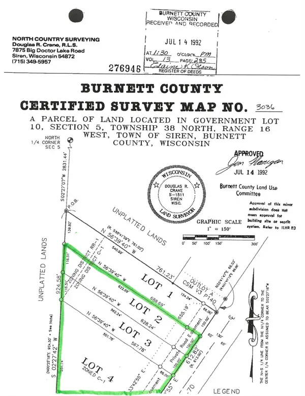 xxx State Highway 70, Siren, WI 54872