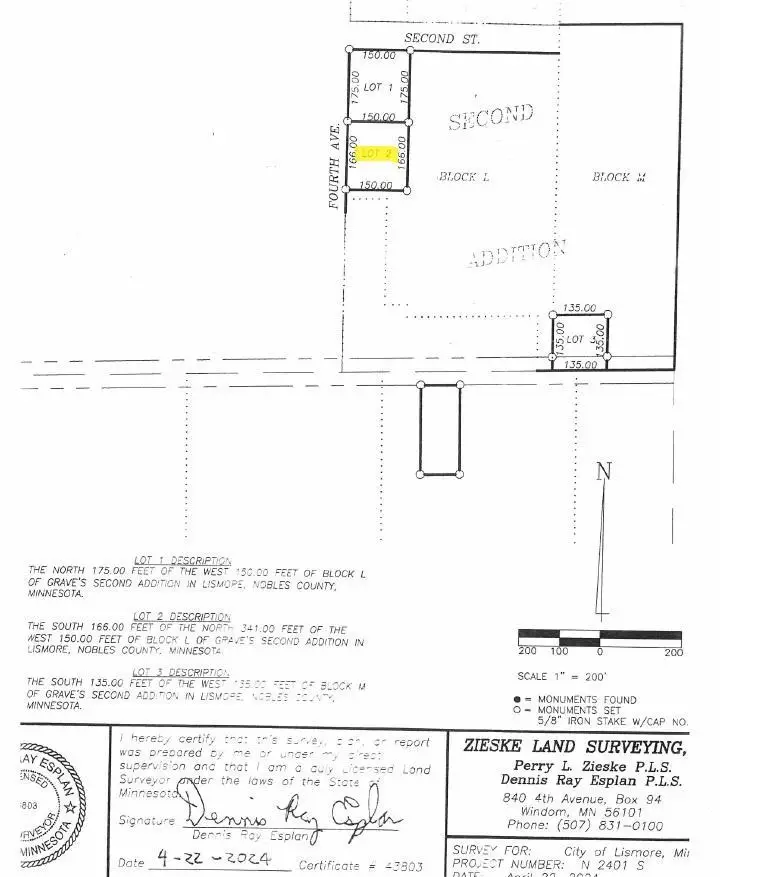 TBD 4th St., Lismore, MN 56155 - Image #2