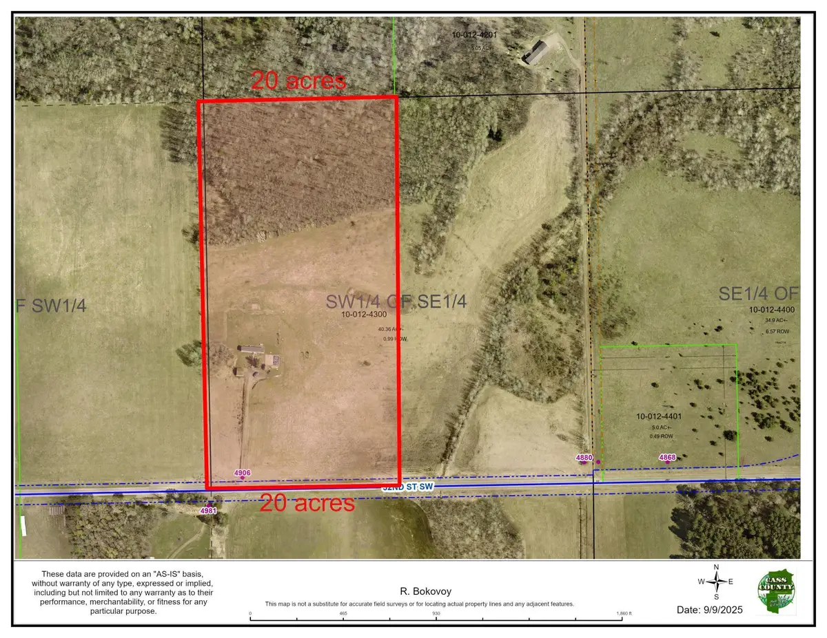 4906 32nd Street Sw, Pine River, MN 56474 - Image #1