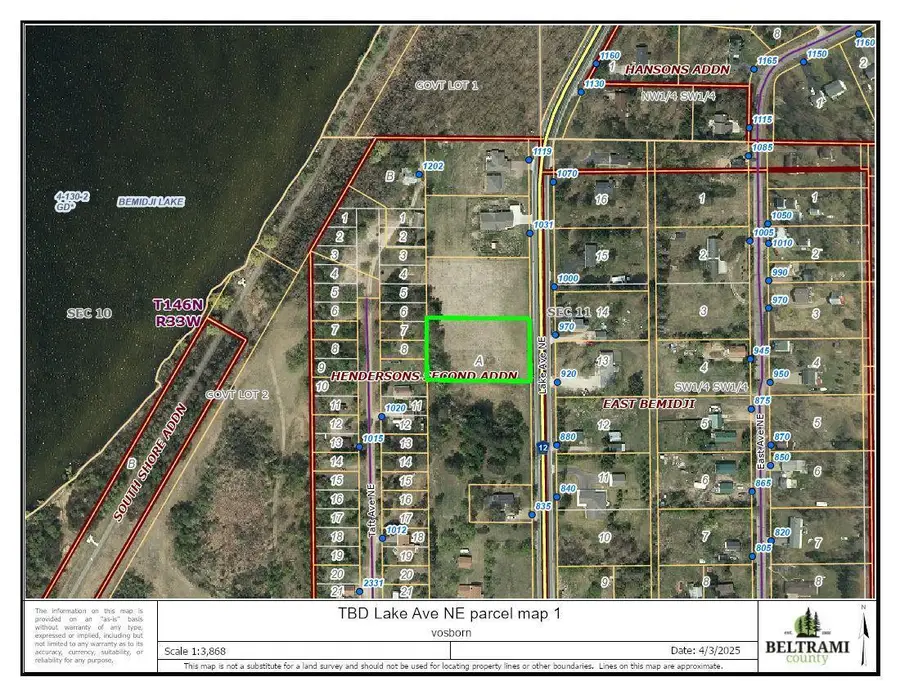 TBD Lake Avenue Ne, Bemidji, MN 56601 - Image #2