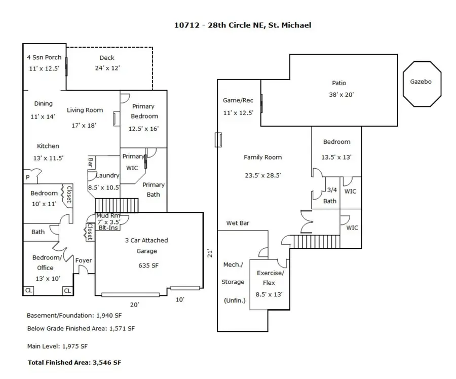 10712 28th Court Ne, Saint Michael, MN 55376 - #2
