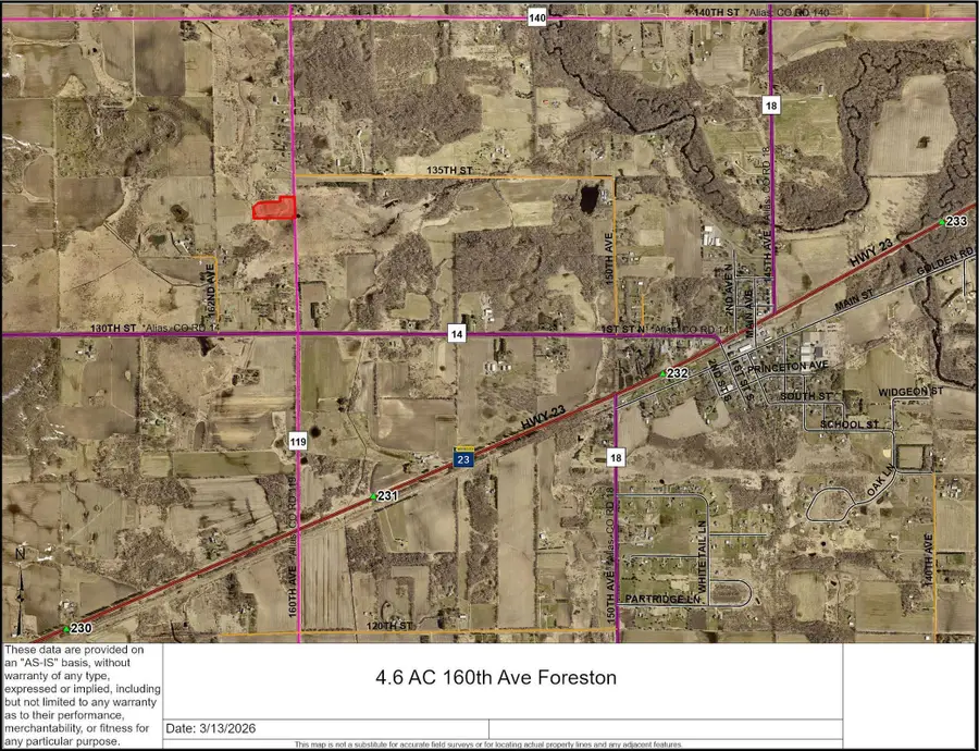 TBD 4.64 AC 160th Avenue, Foreston, MN 56330 - #3