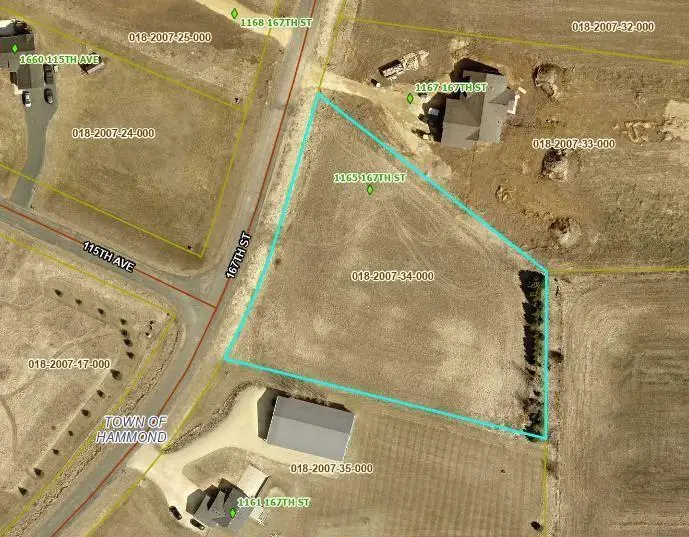 1165 167th Street, Hammond, WI 54015 - #1