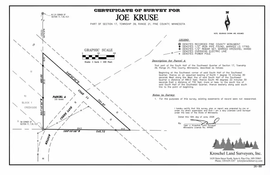 TBD Meadow Creek Lane, Pine City, MN 55063 - #2