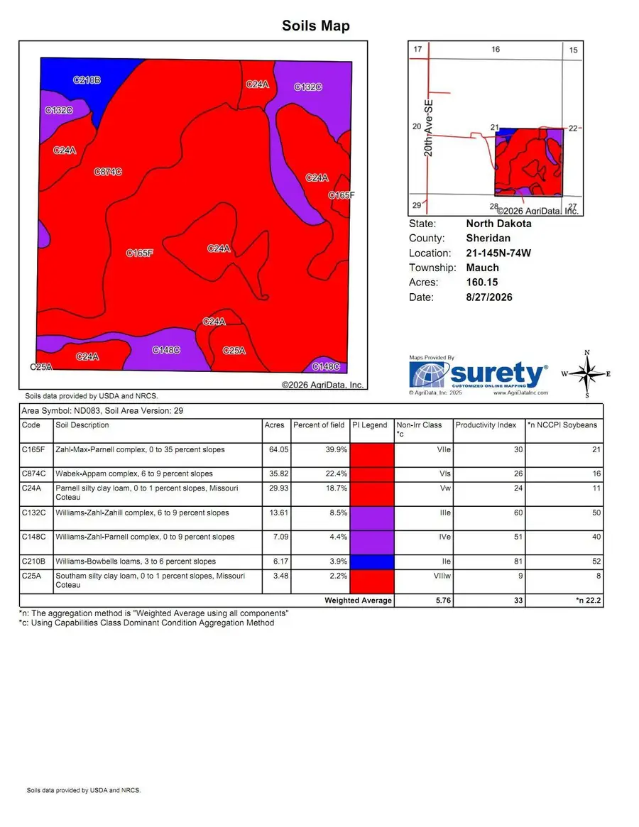 TBD 20 Ave Se Lot 2, Goodrich, ND 58444 - #2