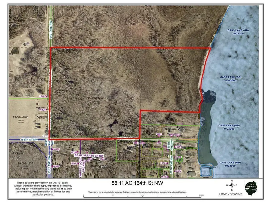 58.11 AC 164th Street, Cass Lake, MN 56633 - #2