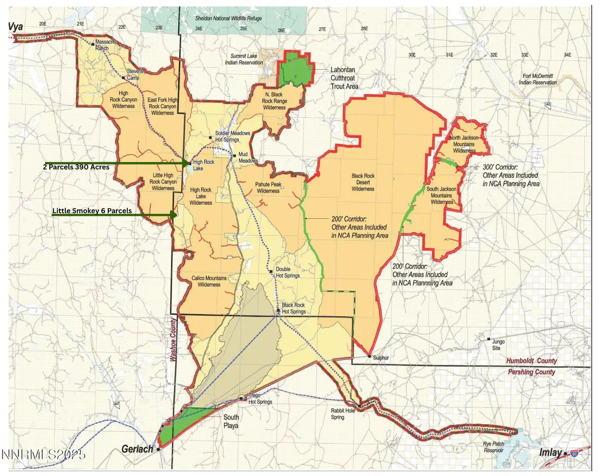 3307-3308 High Rock Road, Gerlach, NV 89412 - Image #1