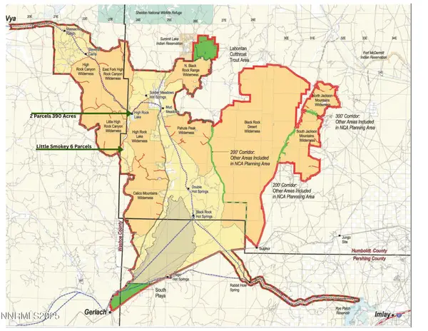 3307-3308 High Rock Road, Gerlach, NV 89412