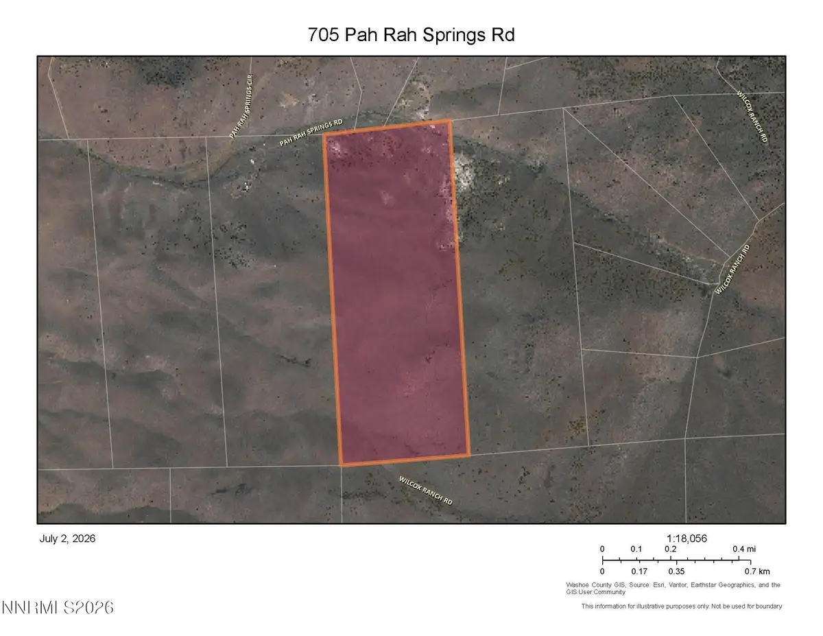 705 Pah Rah Springs Road, Reno, NV 89510 - #1