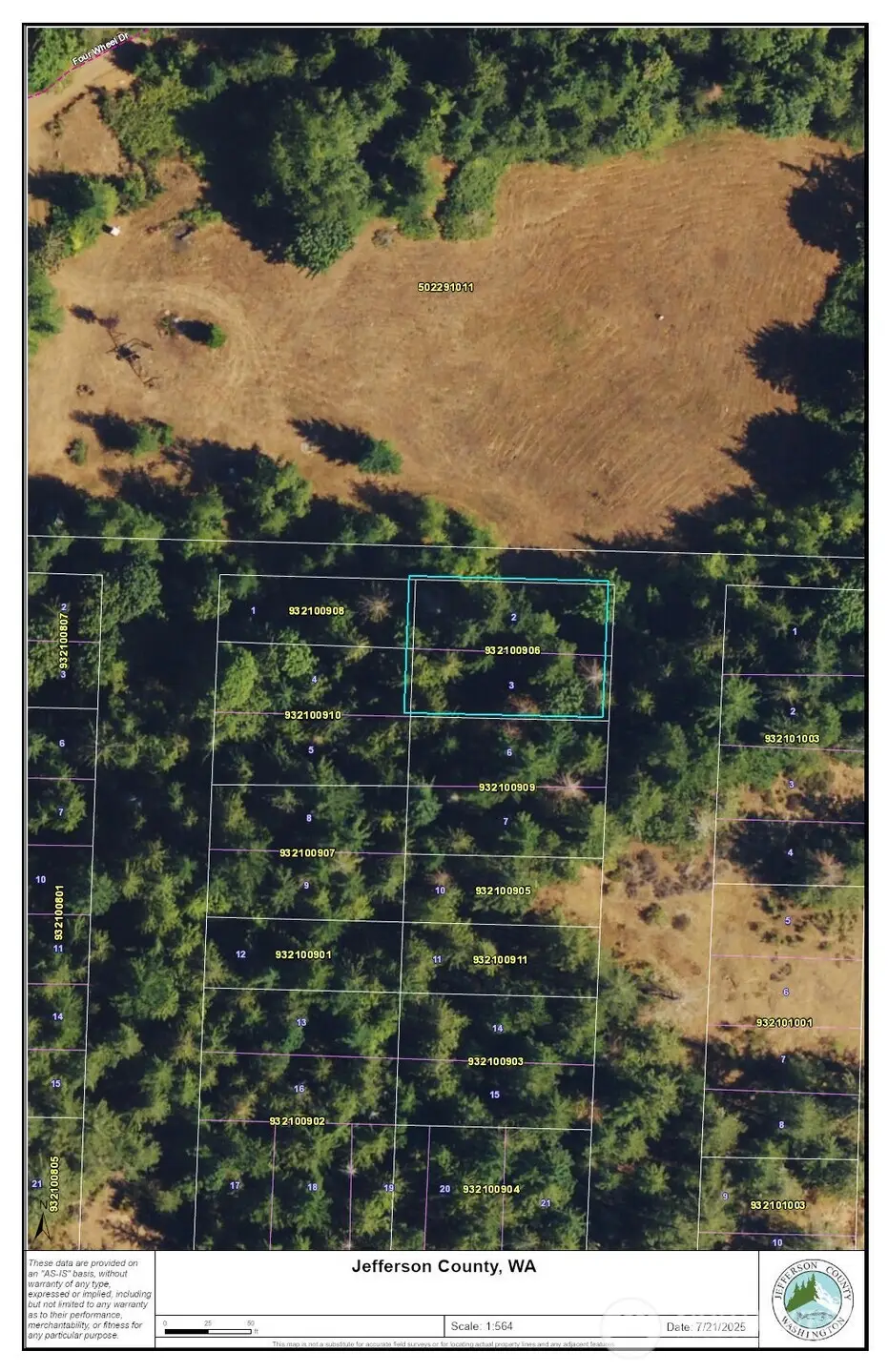 0 Apn:932100906, Brinnon, WA 98320 - Image #1