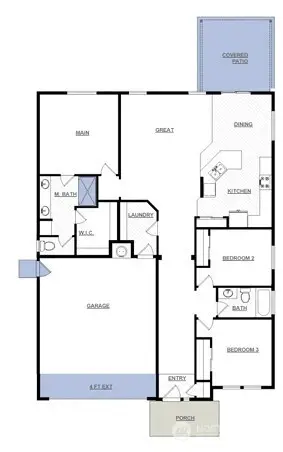 4302 W Redhead Ave, Moses Lake, WA 98837 - #2