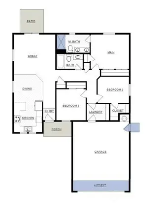 4340 W Sandhill St, Moses Lake, WA 98837 - #2