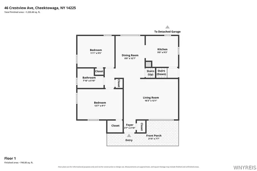 46 Crestview Avenue, Buffalo, NY 14225 - #3