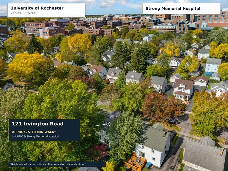 121 Irvington Road, Rochester, NY 14620 - #2