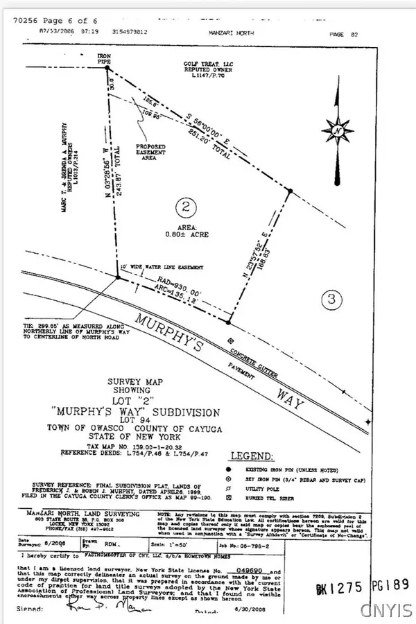 Lot 2 Murphy's Way, Owasco, NY 13021