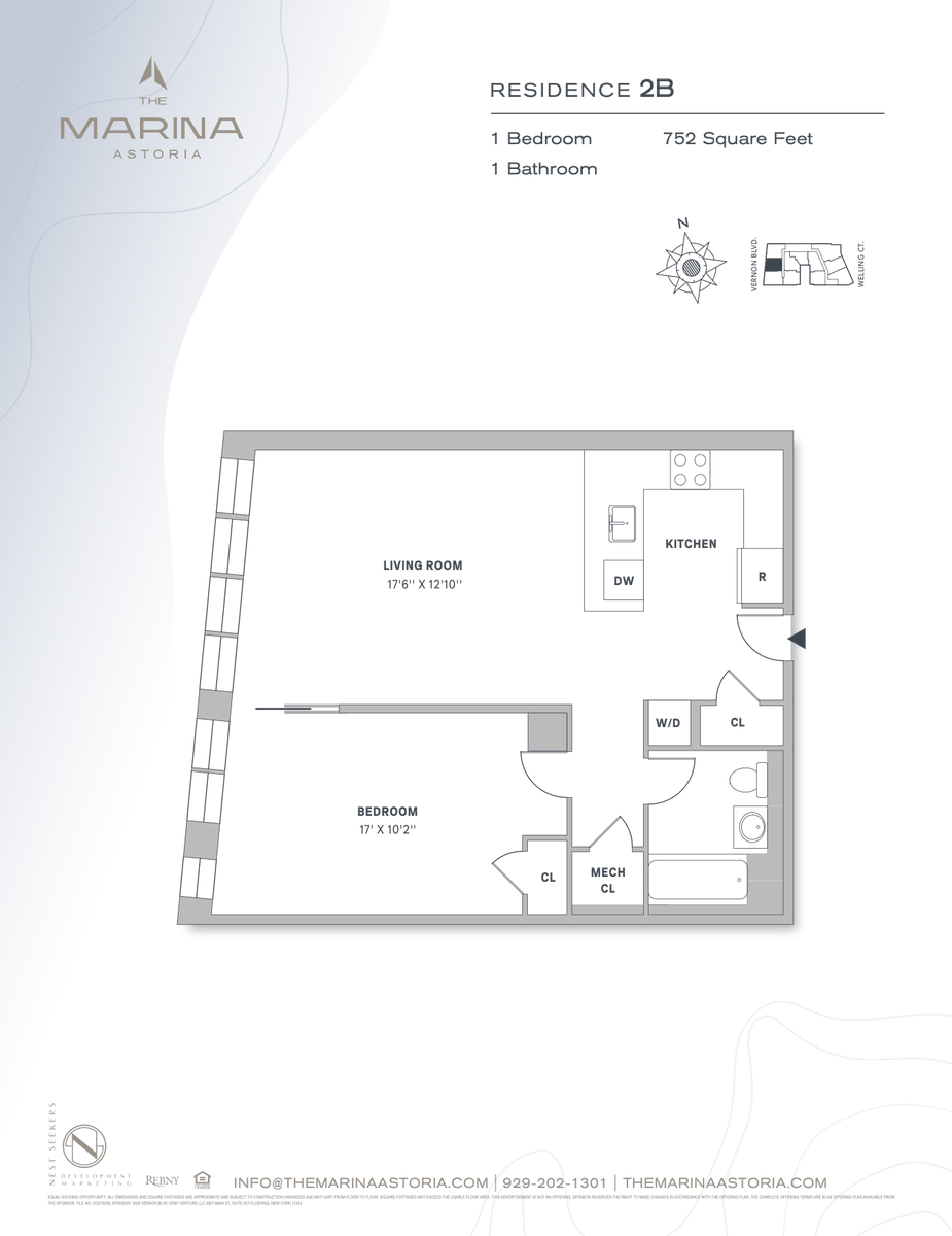 30-05 Vernon Boulevard #6-H, Queens, NY 11102 - #1