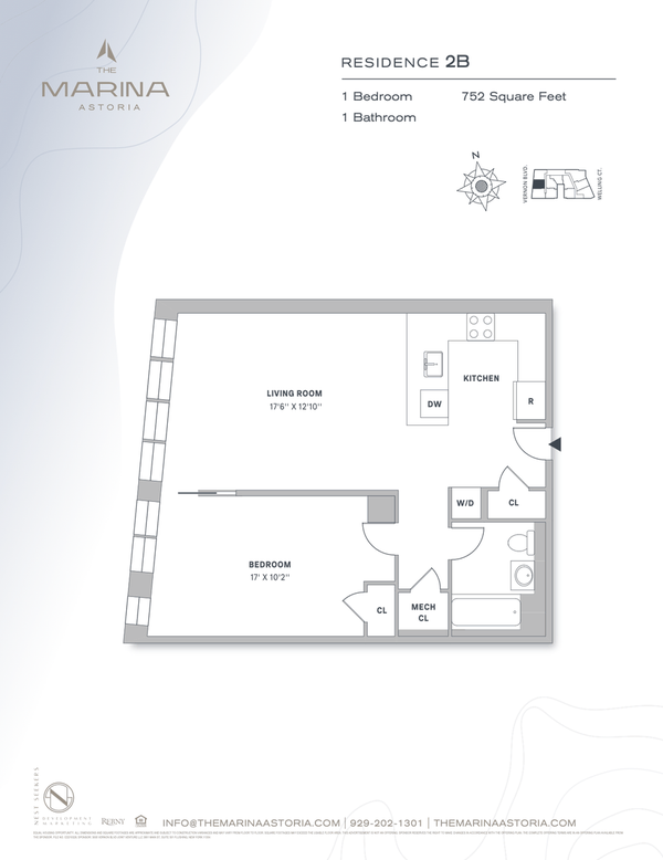 30-05 Vernon Boulevard #6-H, Queens, NY 11102