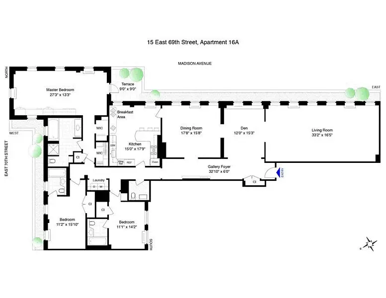 15 E 69th Street #16A, Manhattan, NY 10021 - #1