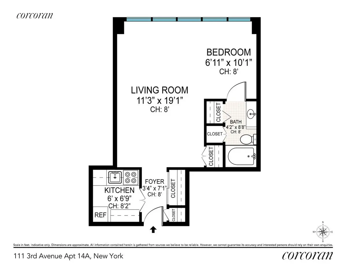 111 3rd Avenue #14A, Manhattan, NY 10003 - #1