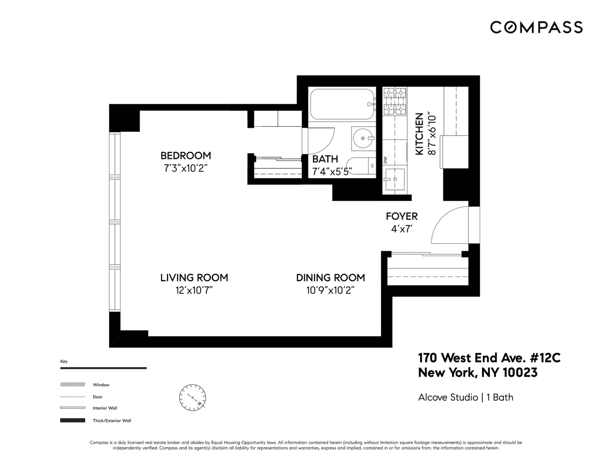 170 W End Avenue #12C, Manhattan, NY 10023 - #1