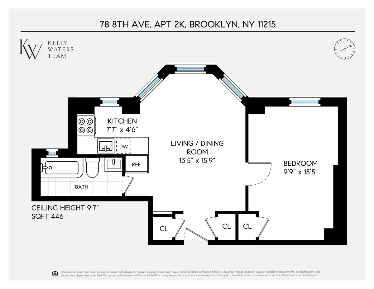 78 8th Avenue #2K, Brooklyn, NY 11215 - #1