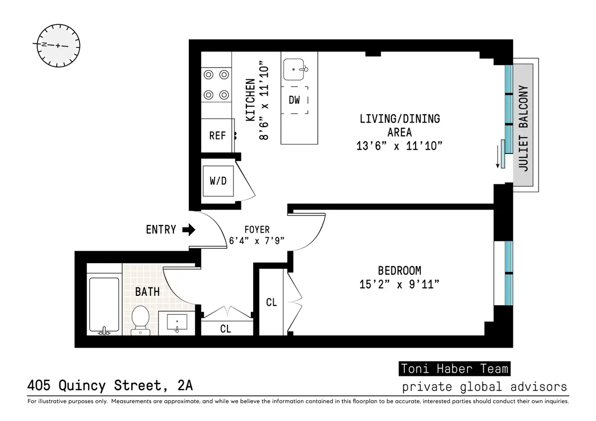 405 Quincy Street #2A, Brooklyn, NY 11221 - #1