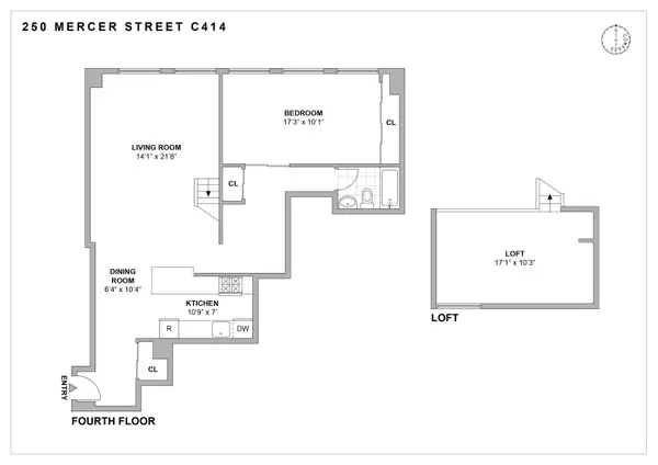 250 Mercer Street #C414, Manhattan, NY 10012