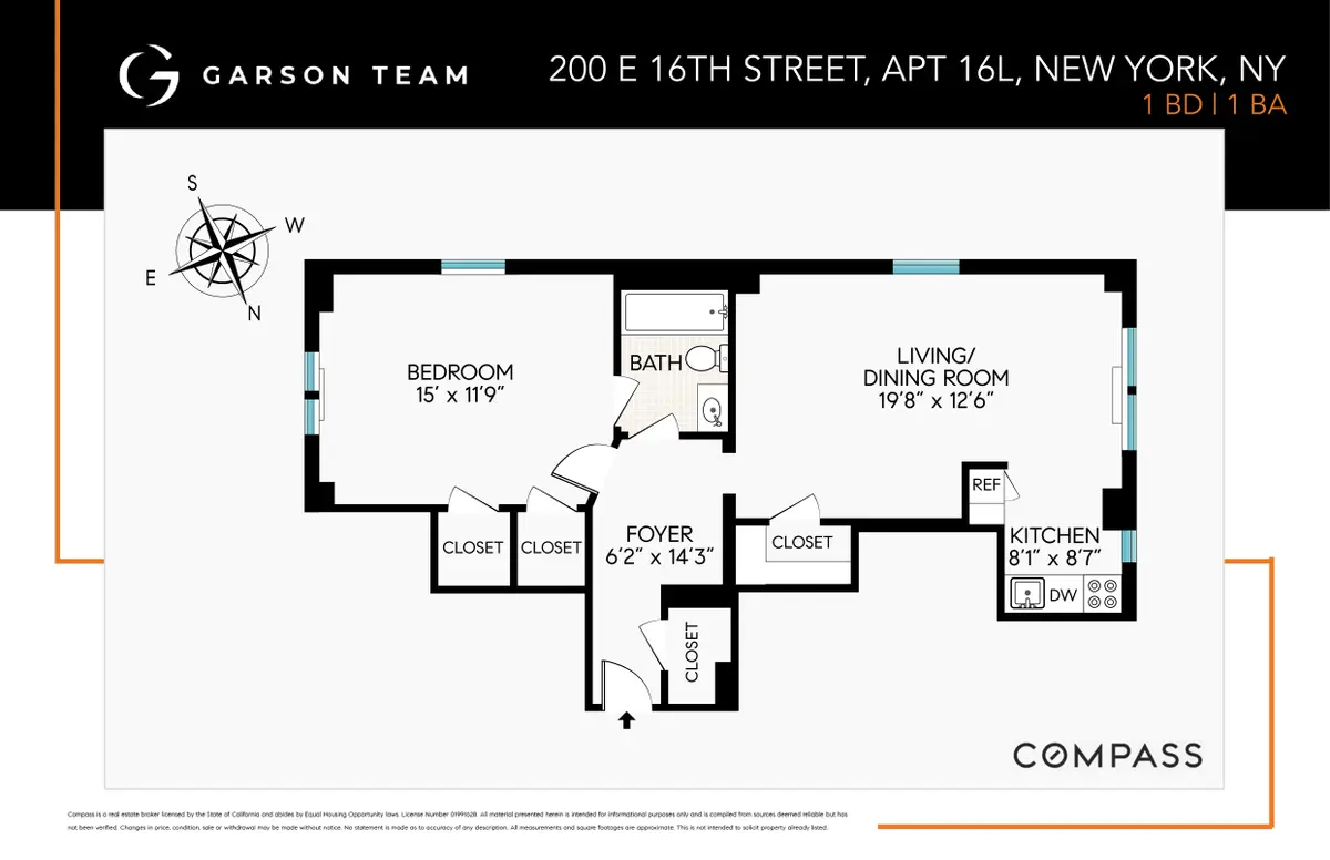 200 E 16th Street #16L, Manhattan, NY 10003 - #1