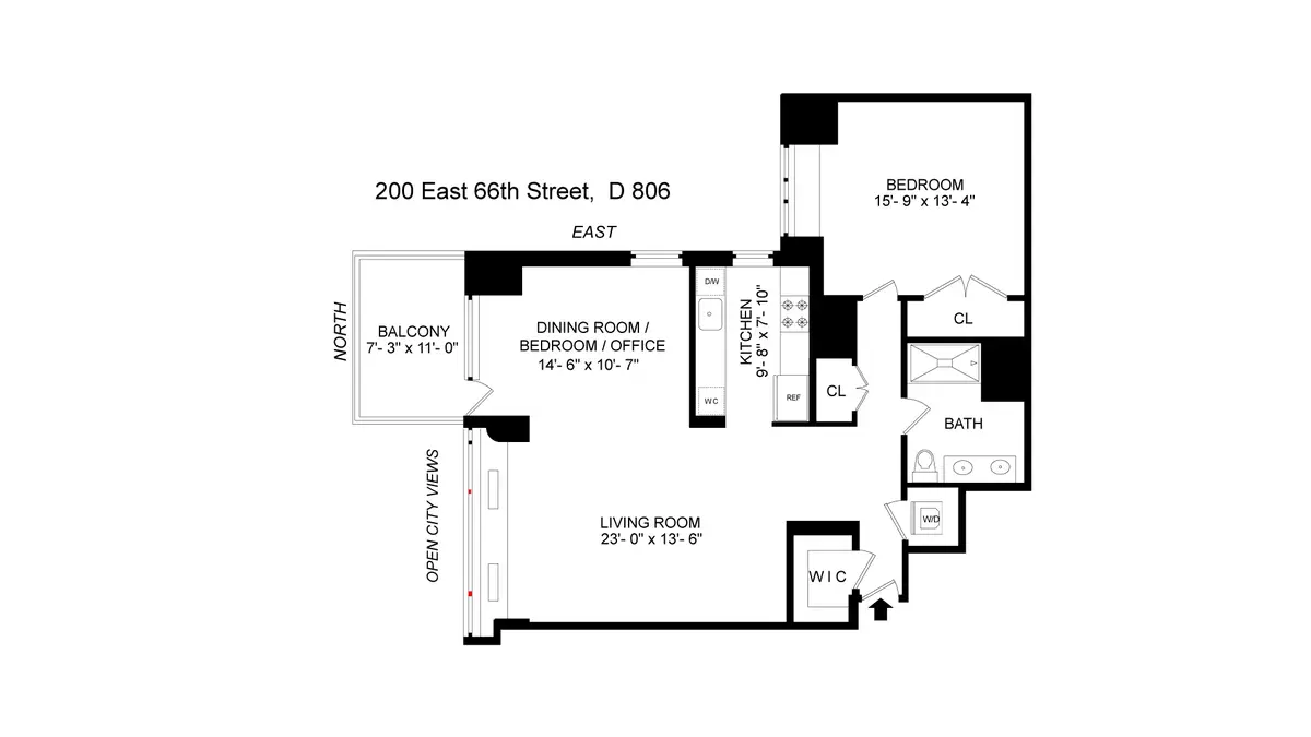 200 E 66th Street #D806, Manhattan, NY 10065 - #1