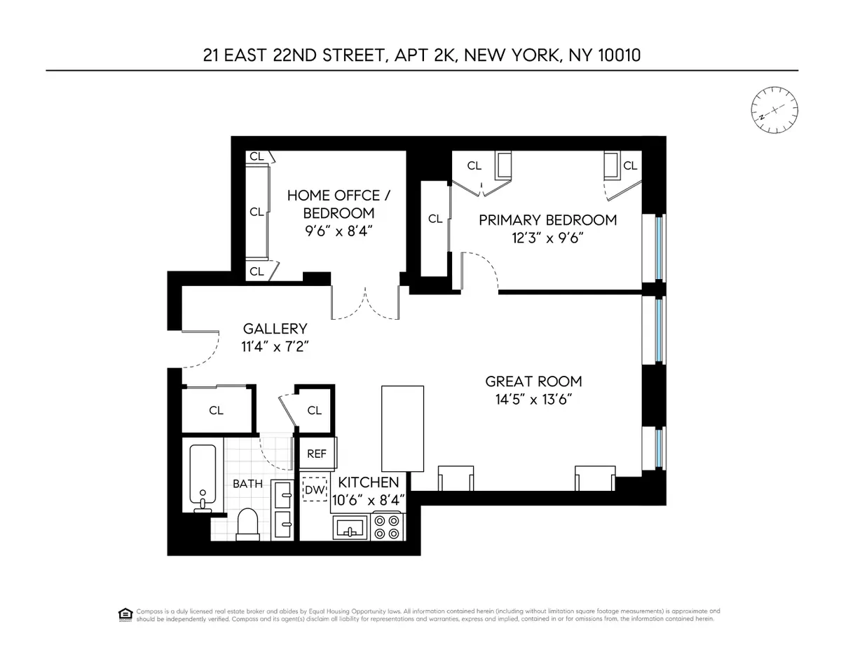 21 E 22nd Street #2K, Manhattan, NY 10010 - #1
