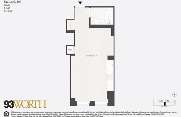 93 Worth Street #406, Manhattan, NY 10013