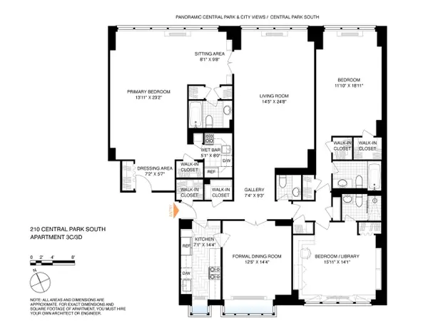 210 Central Park S #3CD, Manhattan, NY 10019