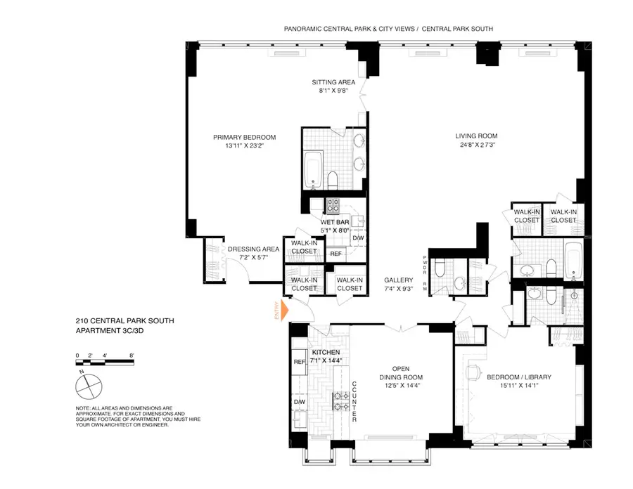 210 Central Park S #3CD, Manhattan, NY 10019 - #2