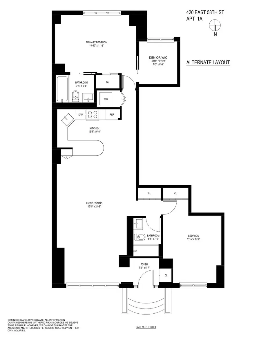 420 E 58th Street #1-A, New York, NY 10022 - #2