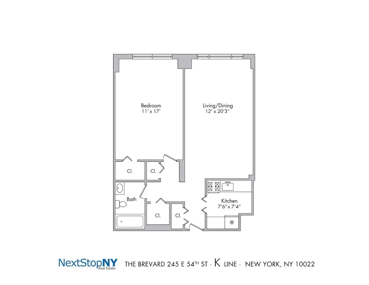 245 E 54th Street #4K, Manhattan, NY 10022 - #1