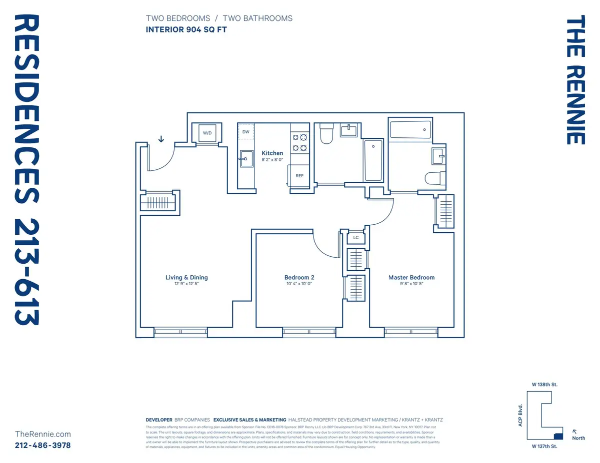 2351 Adam Clayton Powell Jr Boulevard #213, Manhattan, NY 10030 - #1