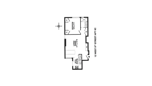 12 W 9th Street #6C, Manhattan, NY 10011