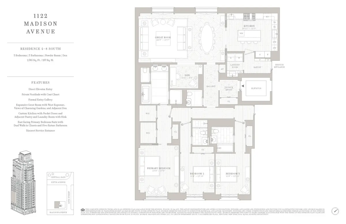 1122 Madison Avenue #7SOUTH, Manhattan, NY 10028 - #1