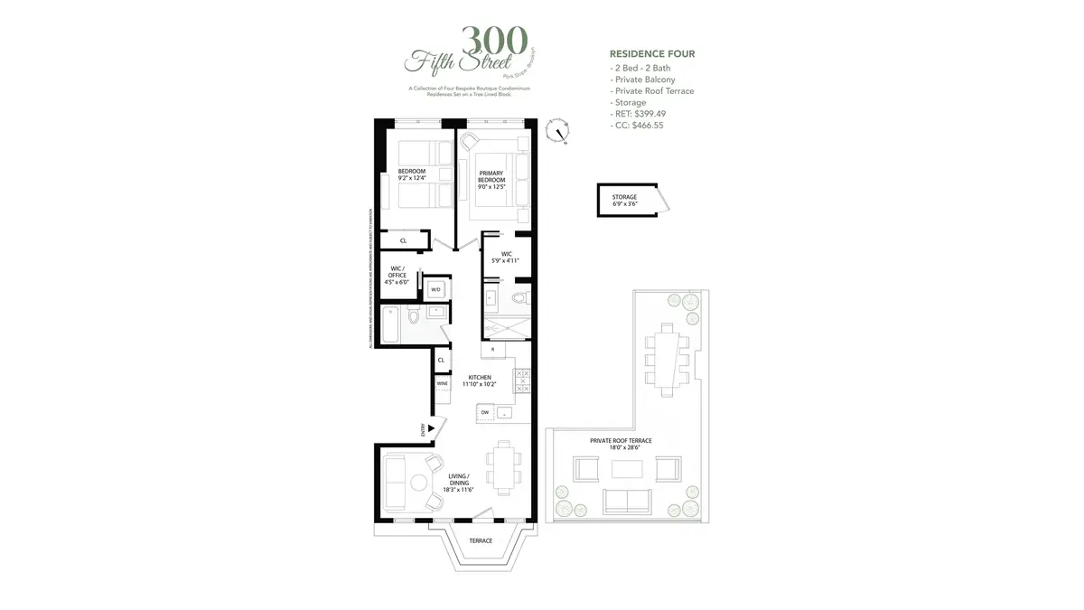 300 5th Street #PH, Brooklyn, NY 11215 - #1