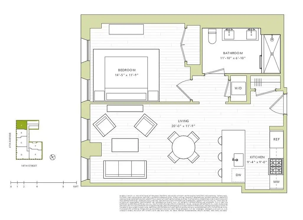 540 6th Avenue #7-A, New York, NY 10011 - #1