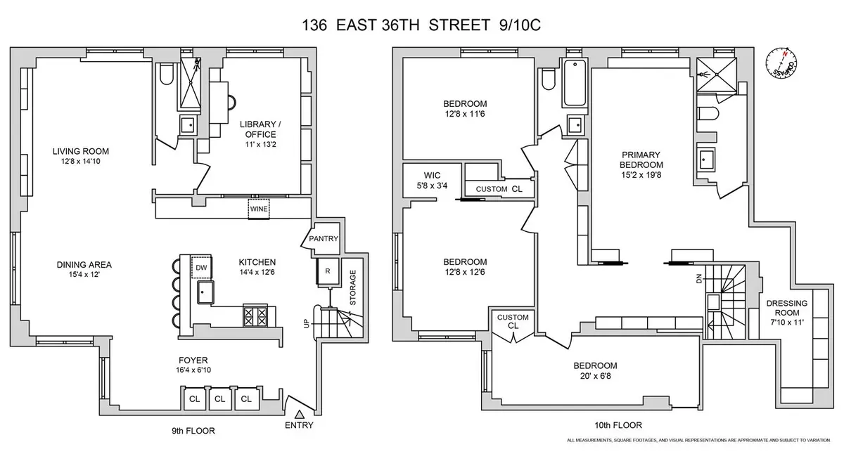 136 E 36th Street #9/10C, New York, NY 10016 - #1
