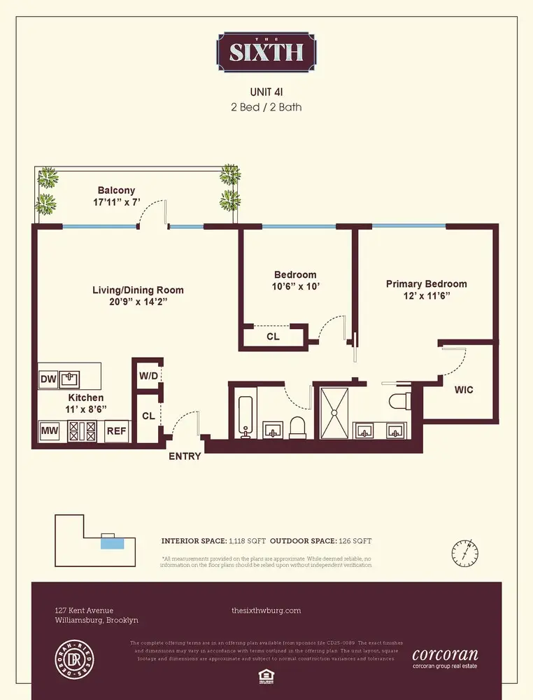 127 Kent Avenue #4I, Brooklyn, NY 11249 - #1