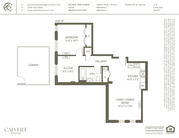 625 New York Avenue #2F, Brooklyn, NY 11203