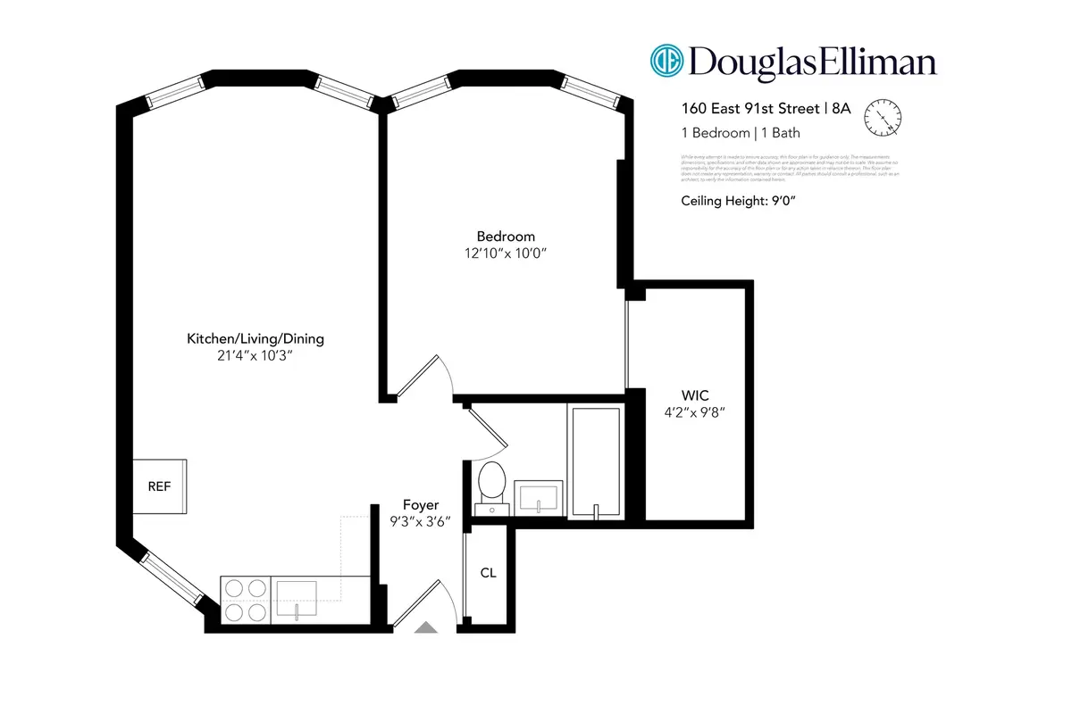 160 E 91st Street #8A, Manhattan, NY 10128 - #1