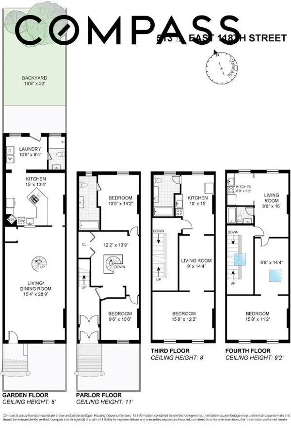 513 1/2 E 118th Street, Manhattan, NY 10035